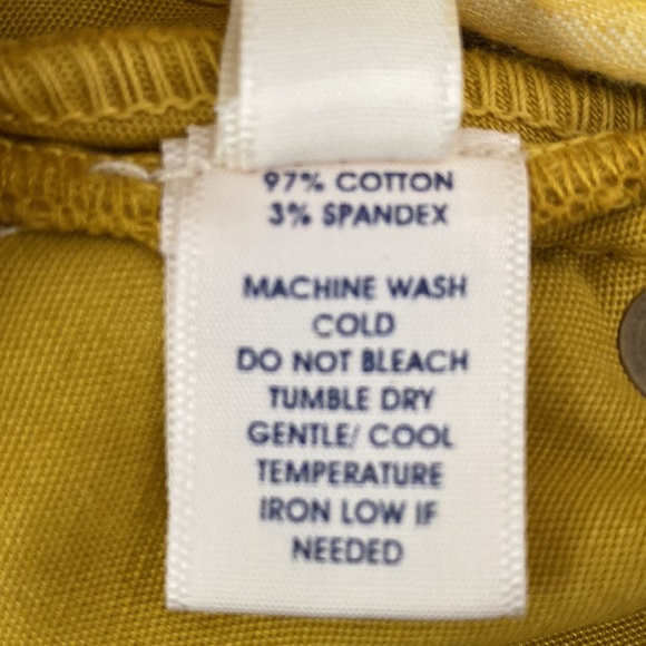 NEW Rebecca Minkoff Mustard Pants Size Waist 25 - Picture 9 of 9